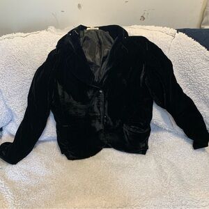 Black Velvet Women's Jacket